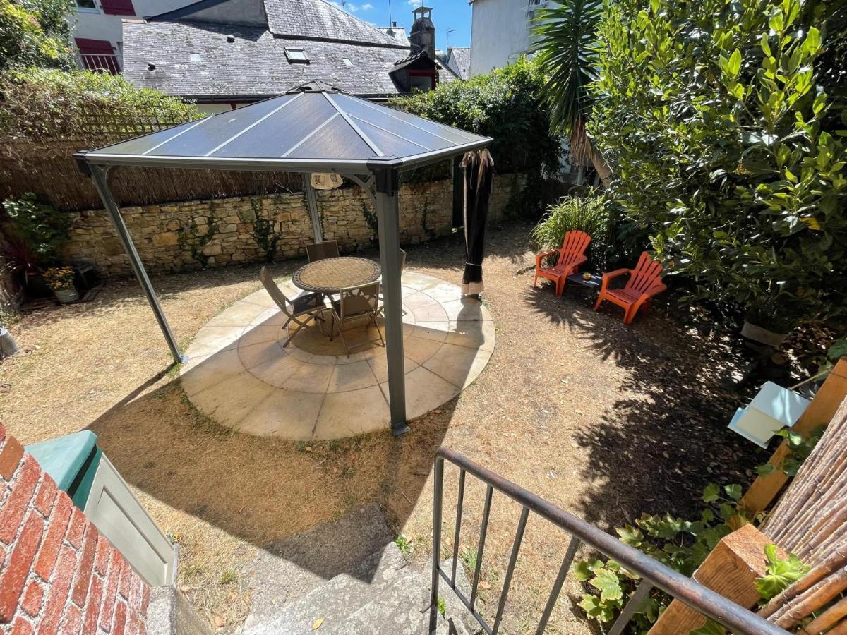 Le Patio, Coeur De Ville Avec Garage Et Jardin Vannes Ngoại thất bức ảnh