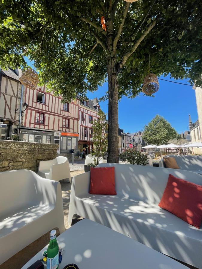 Le Patio, Coeur De Ville Avec Garage Et Jardin Vannes Ngoại thất bức ảnh